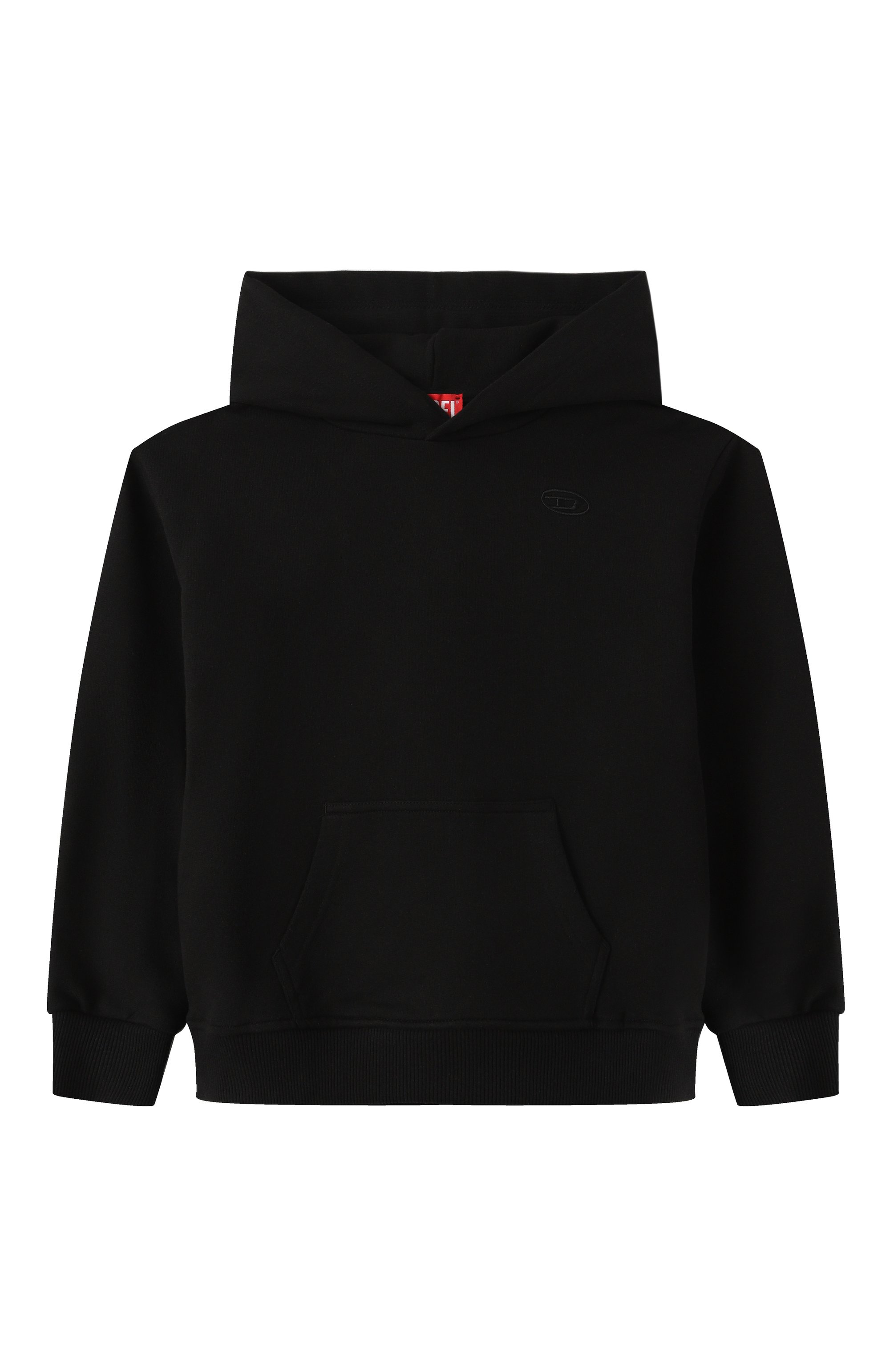 Хлопковое худи DIESEL, арт. J02275/0GYCJ, фото 1