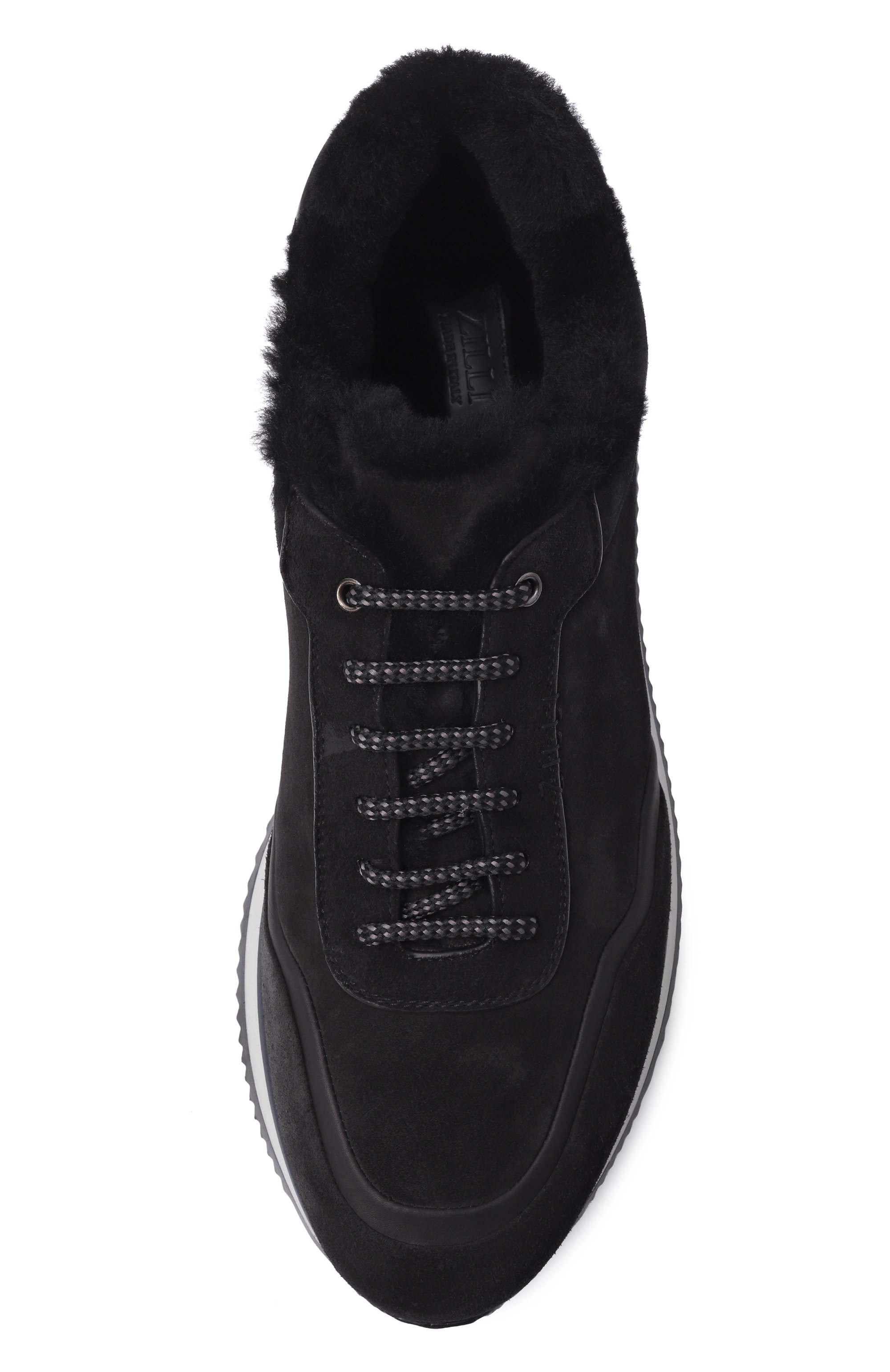 Замшевые кроссовки ZILLI, арт. H0265AM1116VTRR10, фото 6