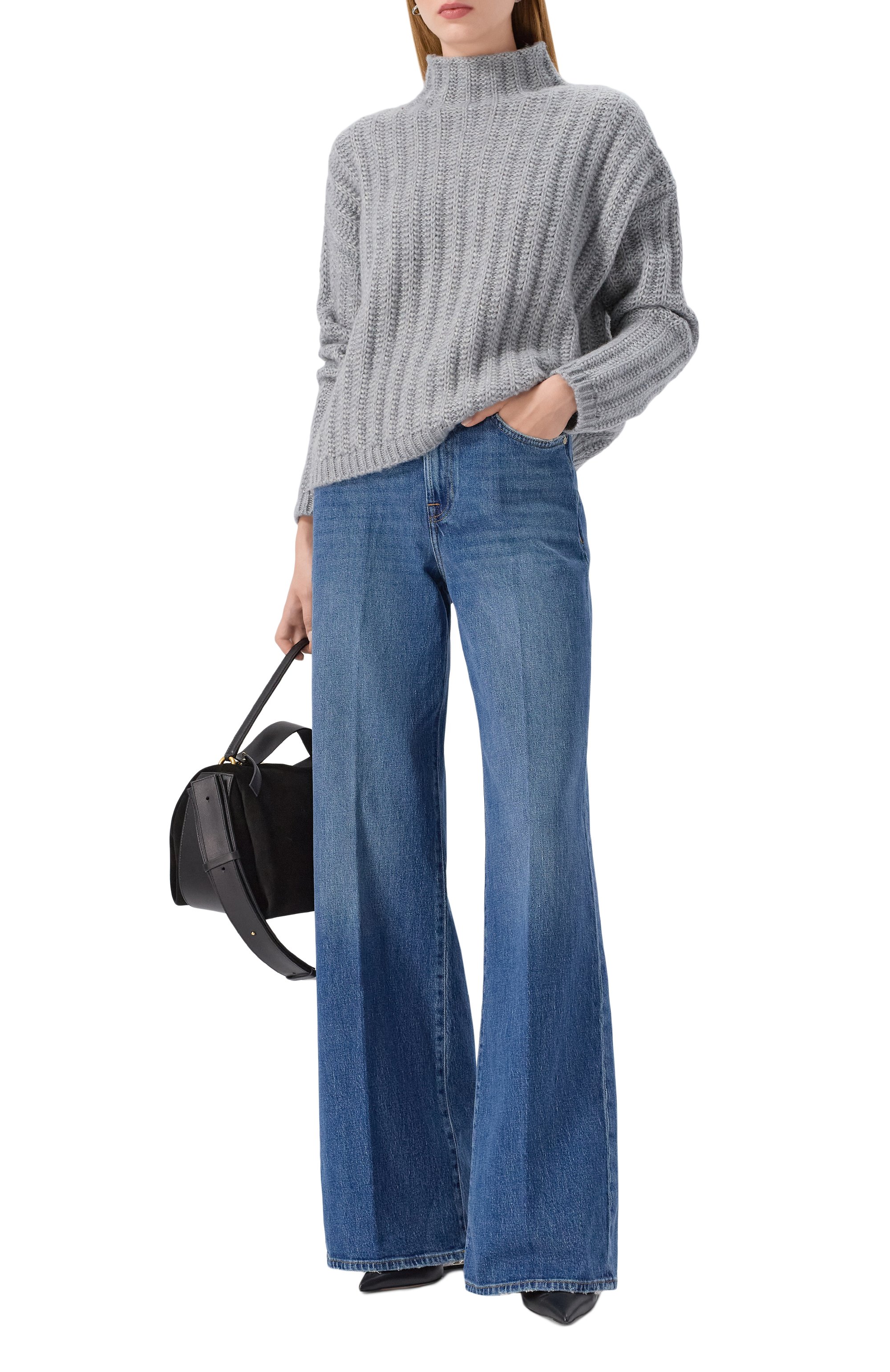 Свитер из хлопка и шерсти HUGO, арт. 50550210, фото 2