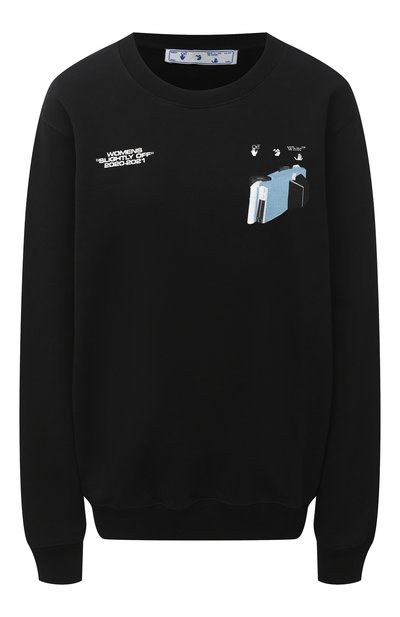 Женский хлопковый свитшот OFF-WHITE, арт. 0WBA055F20JER0101001