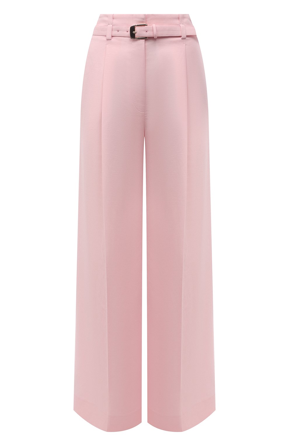 Брюки из вискозы и льна PROENZA SCHOULER розового цвета по цене 93000 руб., арт. R2126002-AY133, фото 1 Брюки из вискозы и льна PROENZA SCHOULER, арт. R2126002-AY133, фото 1