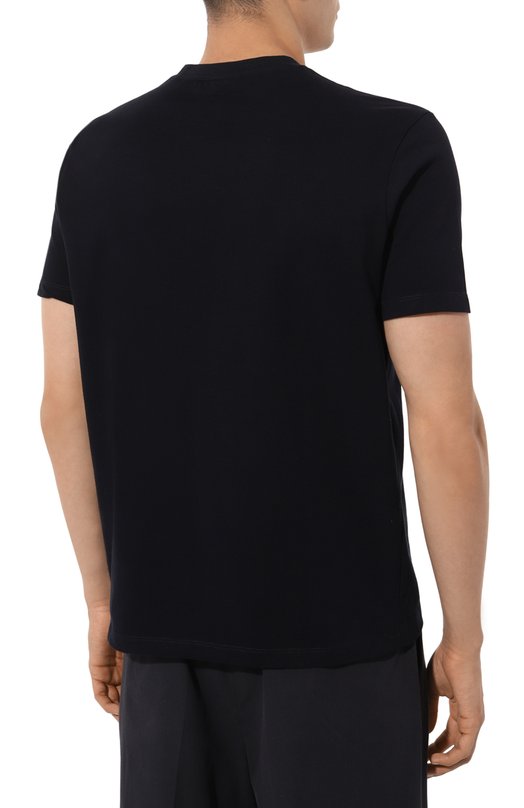 Хлопковая футболка Paul&Shark 14311653 Синий  14311653 Фото 4