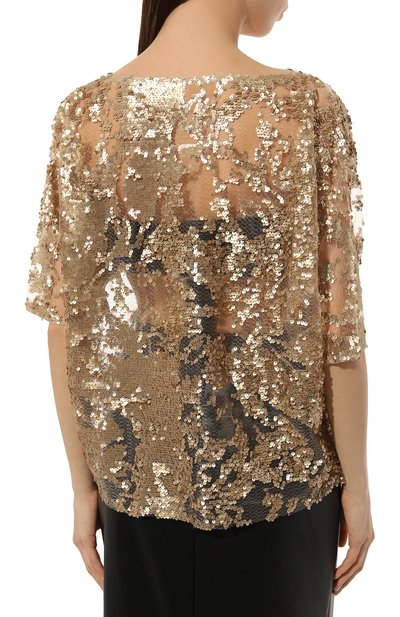 Топ с отделкой пайетками ANTONELLI FIRENZE, арт. J2683/358C, фото 4