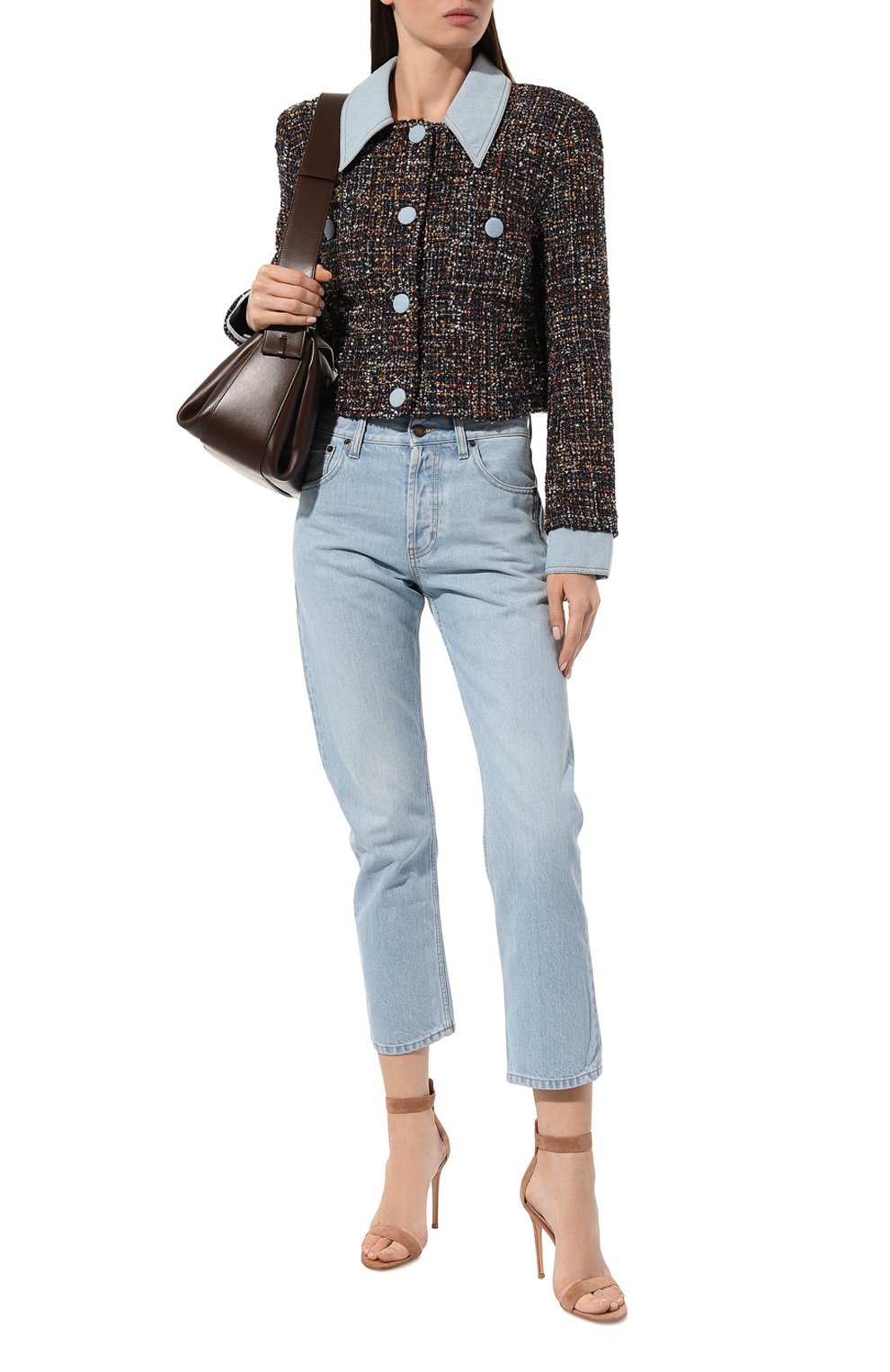 Замшевые босоножки portofino 105 GIANVITO ROSSI, арт. G61096.15RIC.CAMPRAL, фото 2