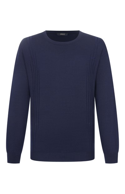 Мужской джемпер из шелка и хлопка ZILLI, арт. KRN001M0107VTWV00