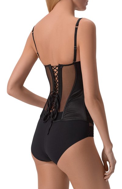 Шелковый корсет с отделкой кристаллами swarovski I.D. SARRIERI, арт. M56872, фото 3