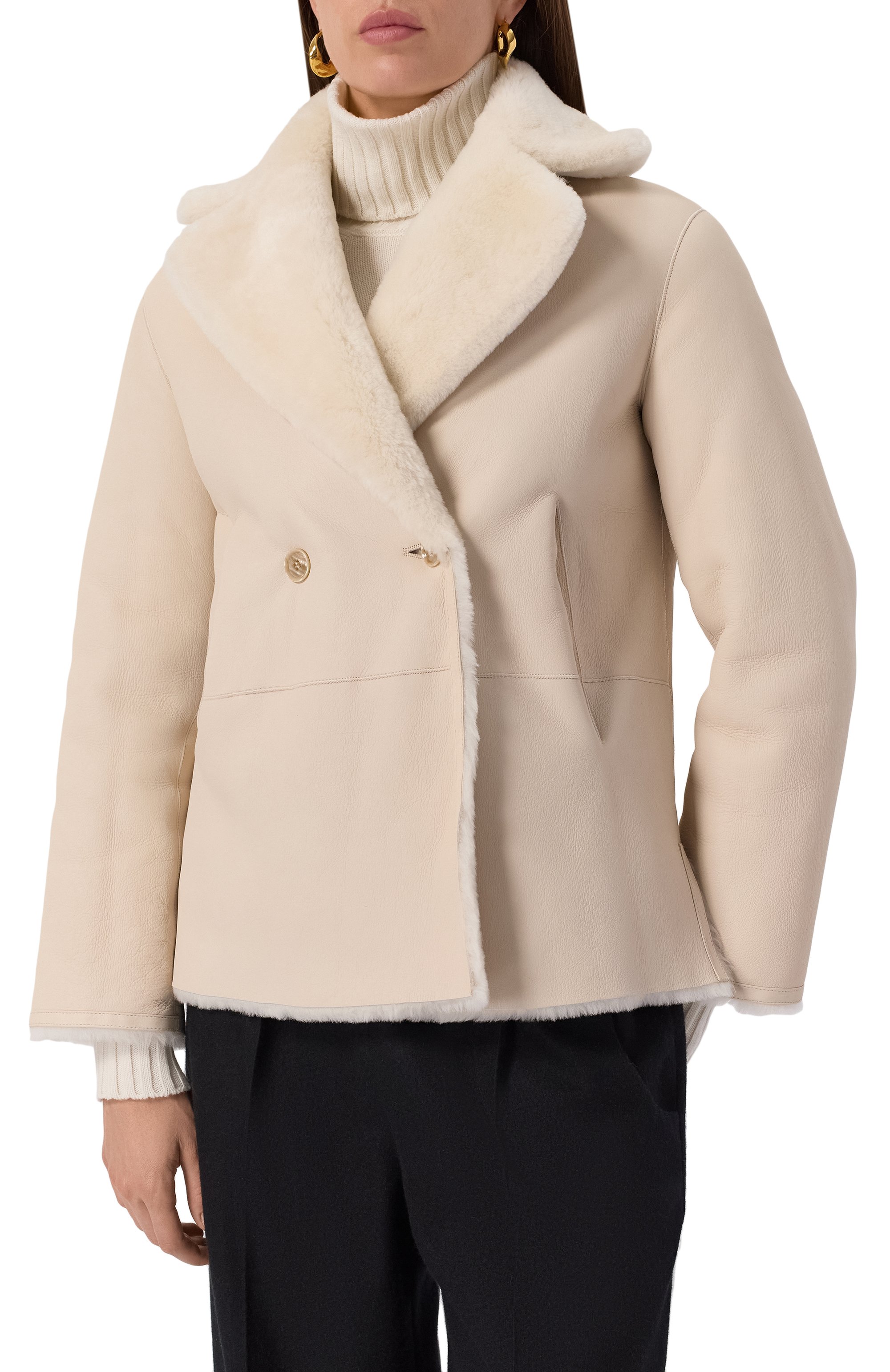 Двусторонняя дубленка KITON, арт. D58673K0546F02, фото 6