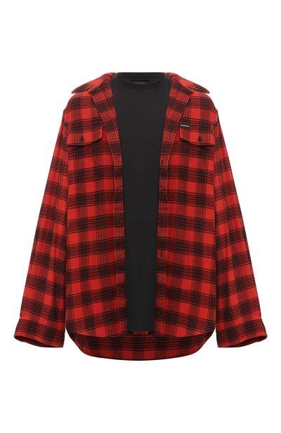 Хлопковая рубашка BALENCIAGA, арт. 699371/TNM25, фото 1