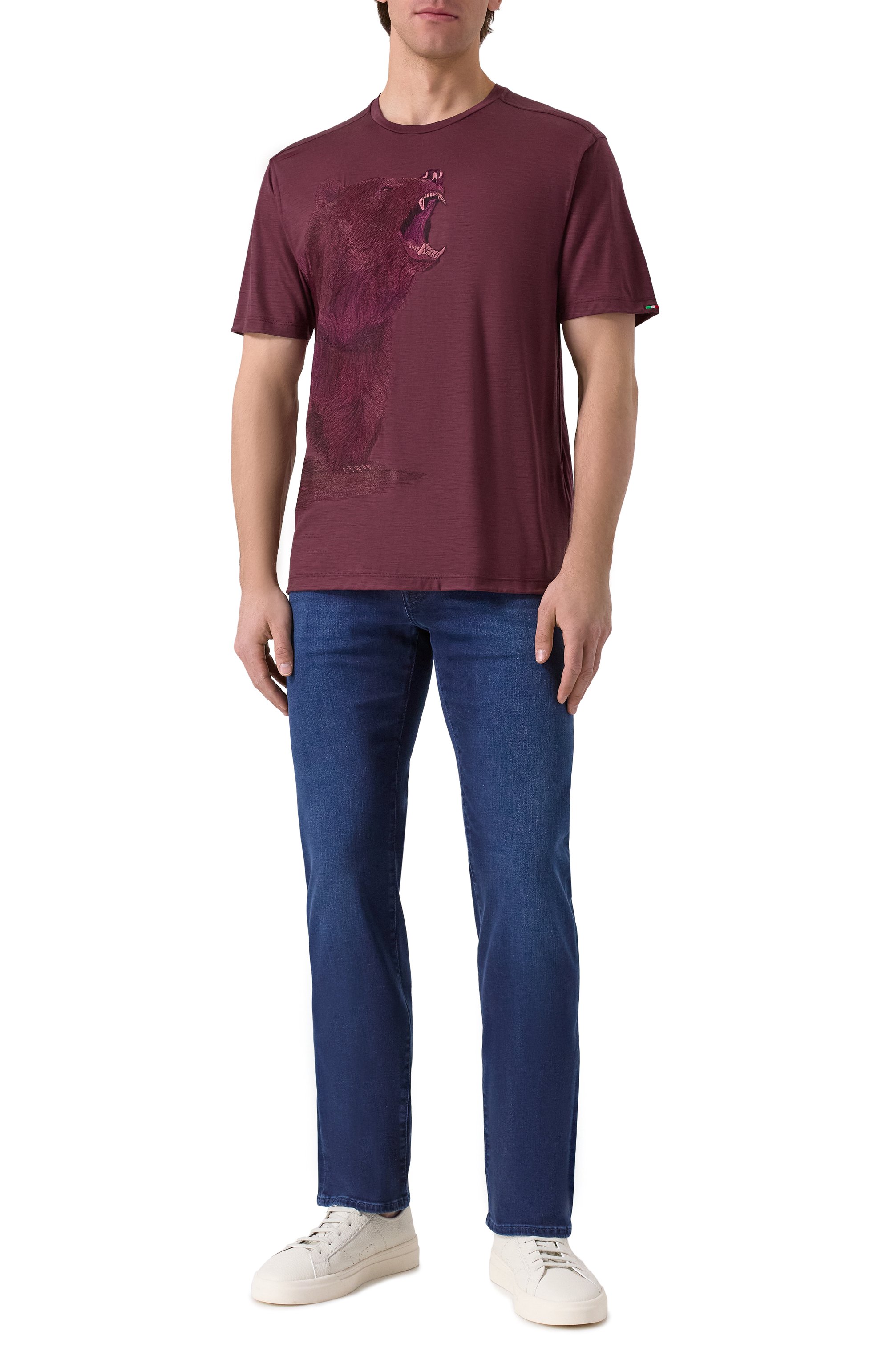 Шерстяная футболка STEFANO RICCI, арт. MNH5204440/WV, фото 2