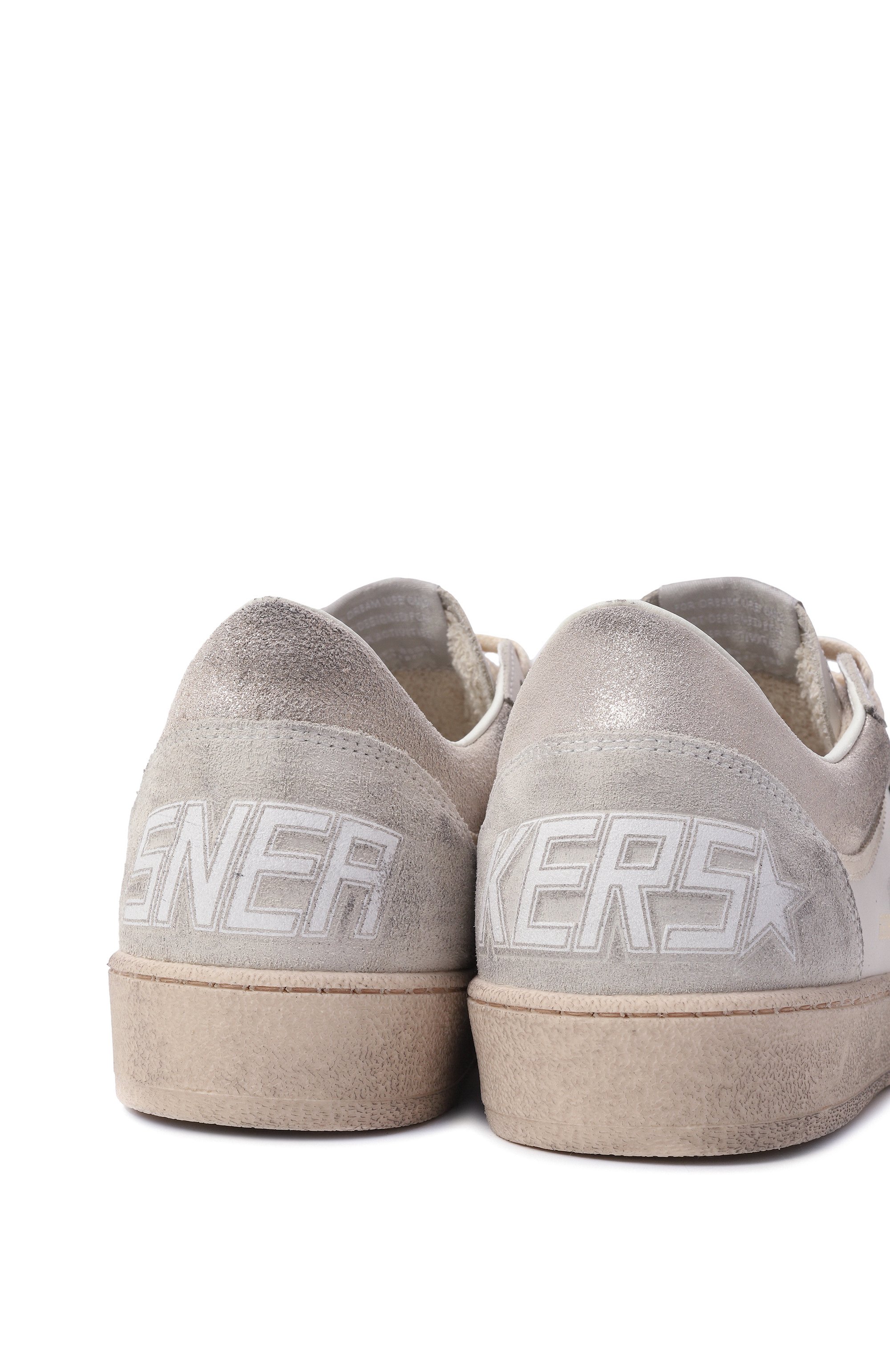 Кожаные кеды ball star GOLDEN GOOSE DELUXE BRAND, арт. GWF00832.F007591, фото 7