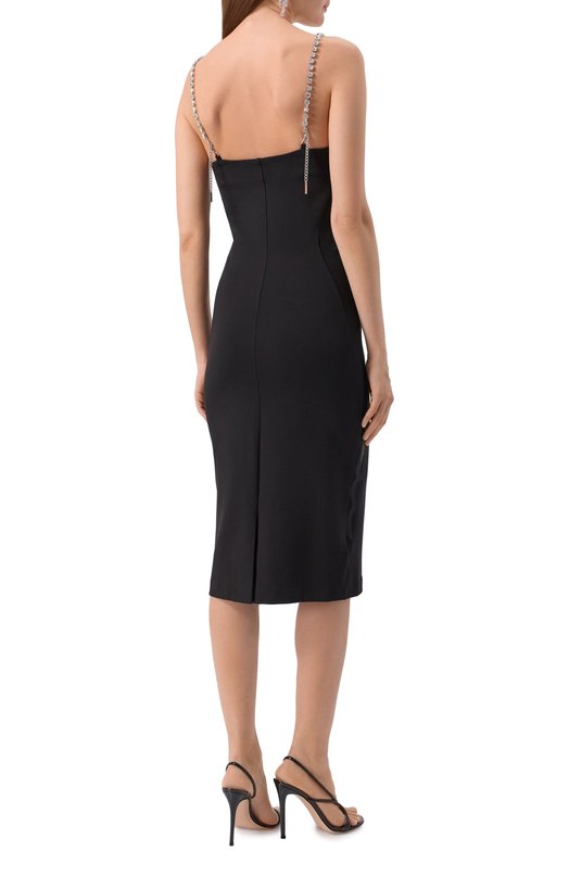 Платье из вискозы Area FW25AWDR0190FA01 Чёрный  FW25AWDR0190FA01 Фото 3