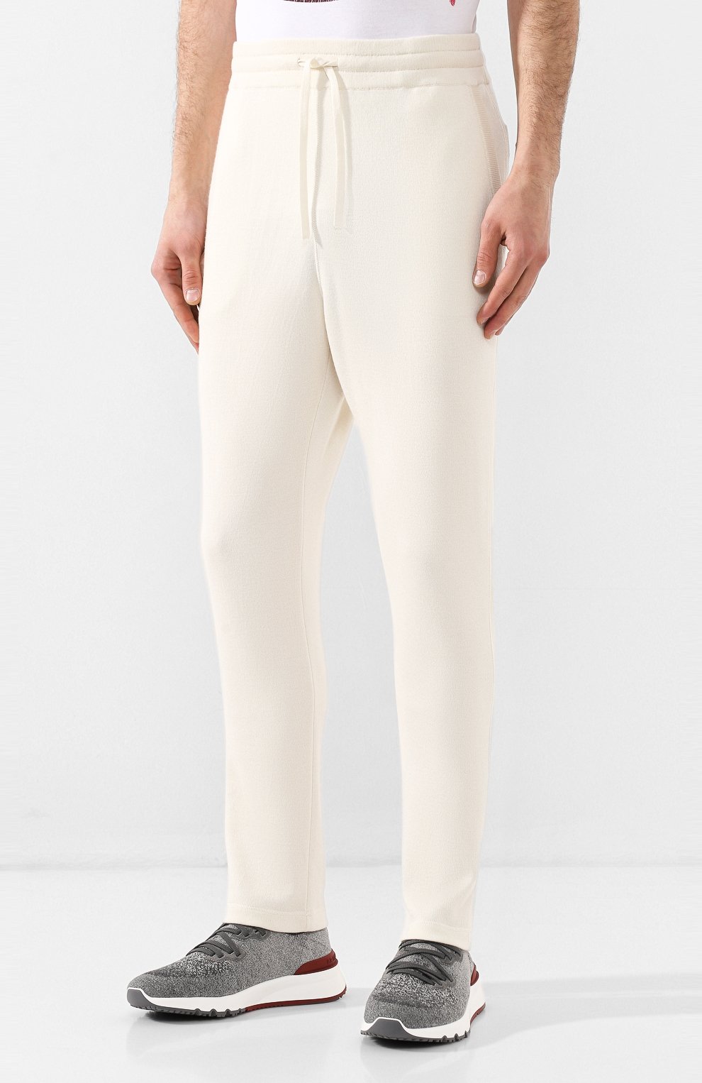 Брюки из кашемира и шелка JIL SANDER, арт. JPUQ751515-MQY11028, фото 3