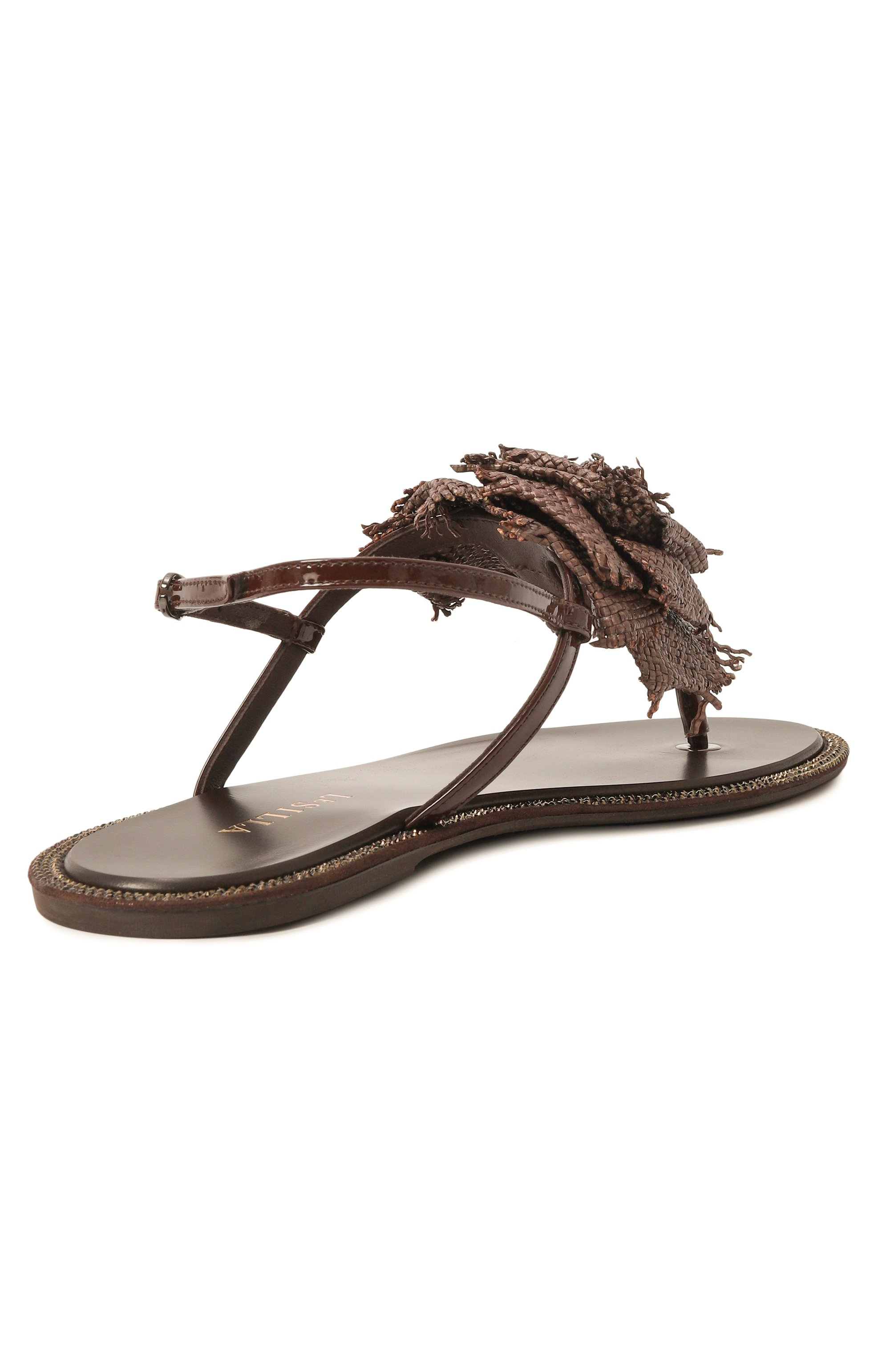 Кожаные сандалии rose LE SILLA, арт. 1214B020MTPPPAN/, фото 5