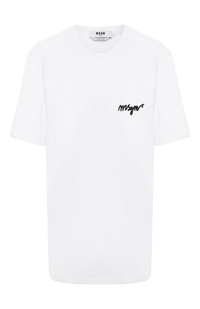 Женская хлопковая футболка MSGM, арт. 2841MDM232 207298