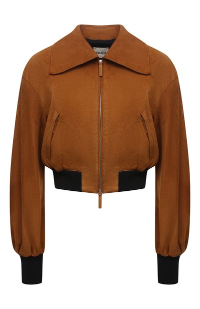 Замшевый бомбер KHAITE, арт. 6058709/MERCEDES, фото 1