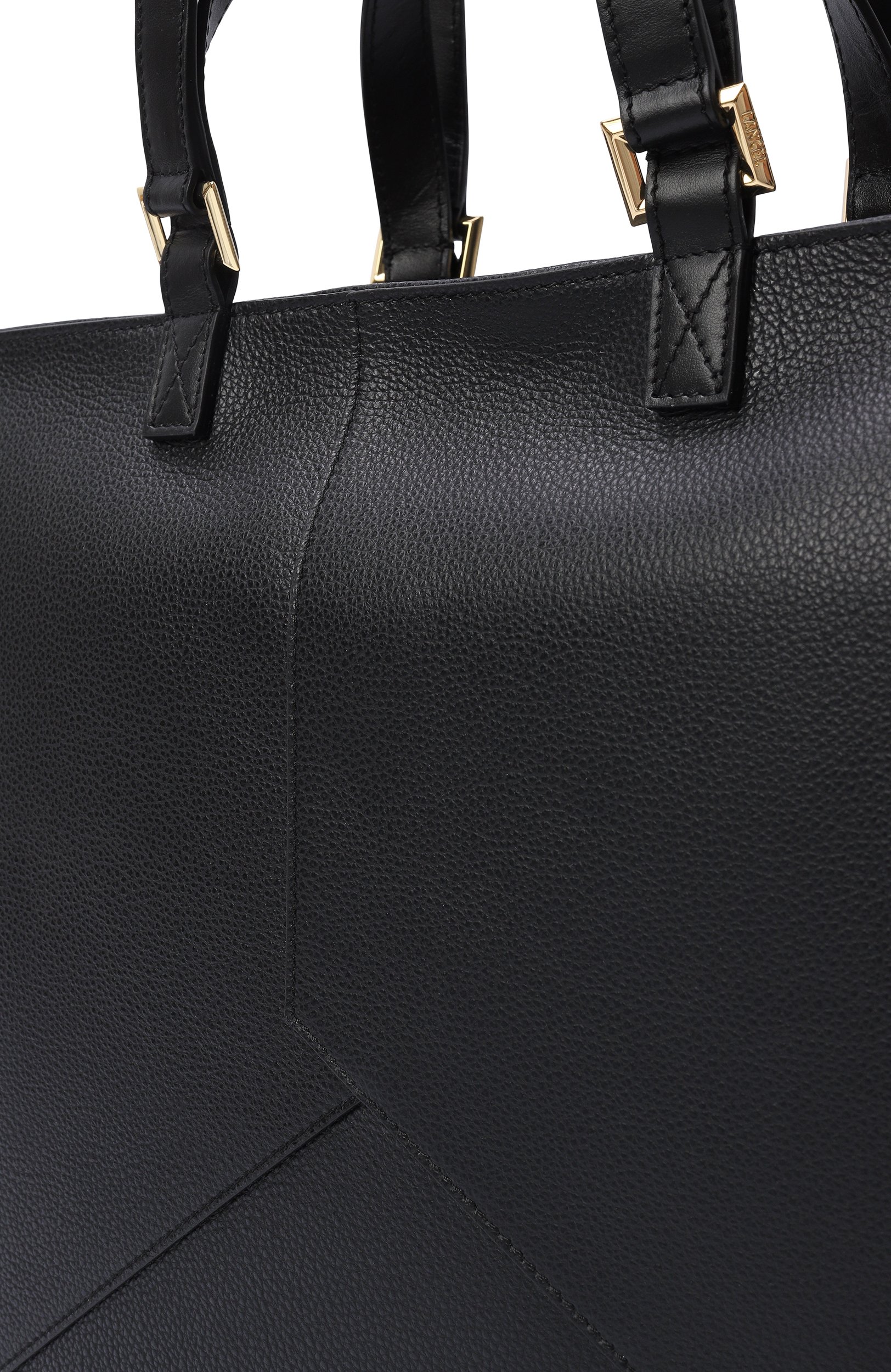 Сумка-тоут enveloppe medium LANCEL черного цвета по цене 88650 руб., арт. A14021, фото 6 Сумка-тоут enveloppe medium LANCEL, арт. A14021, фото 6