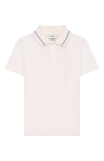 Хлопковое поло FENDI, арт. JMI496/7AJ/3A-6A
