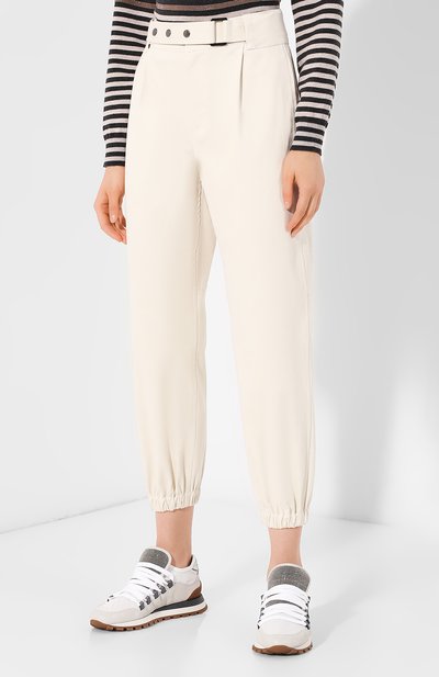 Хлопковые джоггеры BRUNELLO CUCINELLI, арт. MA138P7073, фото 3