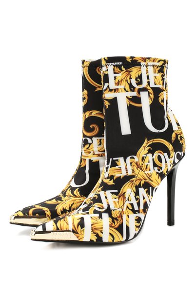 Текстильные ботильоны VERSACE JEANS COUTURE, арт. E0VUBS03-LINEA F0ND0 CHRISTY DIS. 3/71158, фото 1