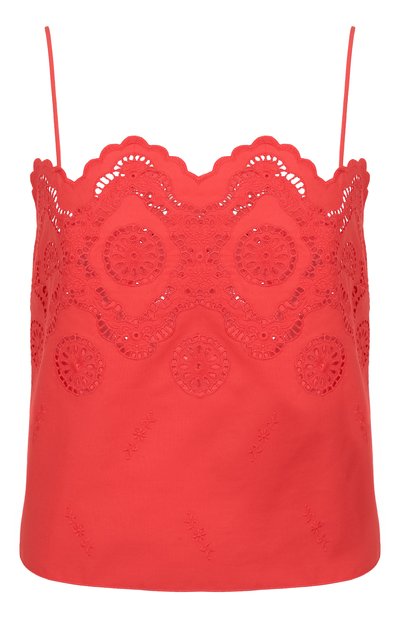 Женский хлопковый топ VIKA GAZINSKAYA, арт. SS25-12217