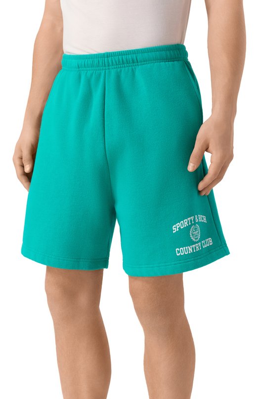 Шорты Sporty and Rich SH055625218GR37 Зелёный  SH055625218GR37 Фото 3