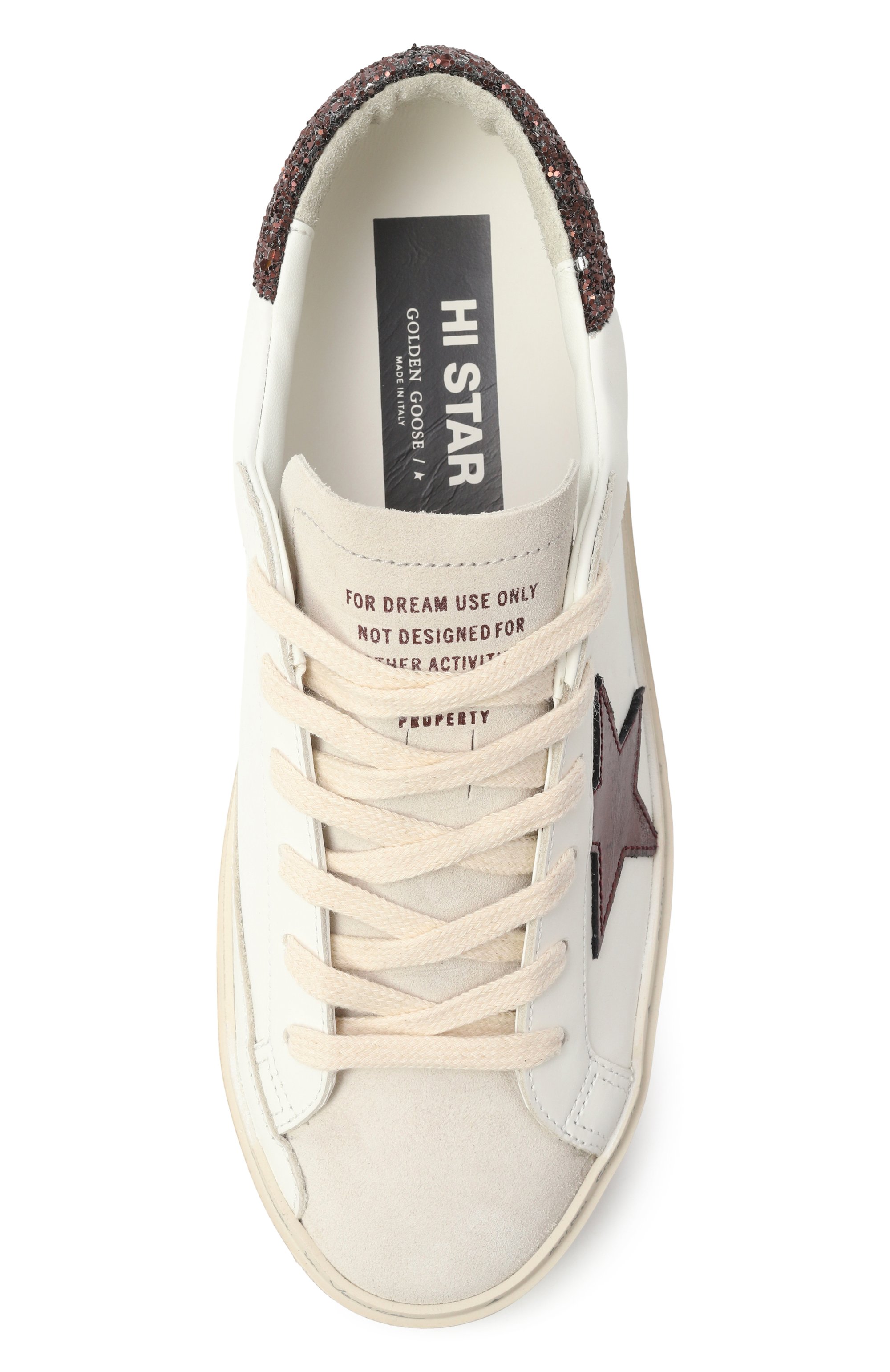 Комбинированные кеды hi star GOLDEN GOOSE DELUXE BRAND, арт. GWF00118.F007526, фото 6