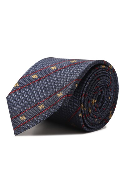Мужской шелковый галстук GUCCI, арт. 451528 4E002