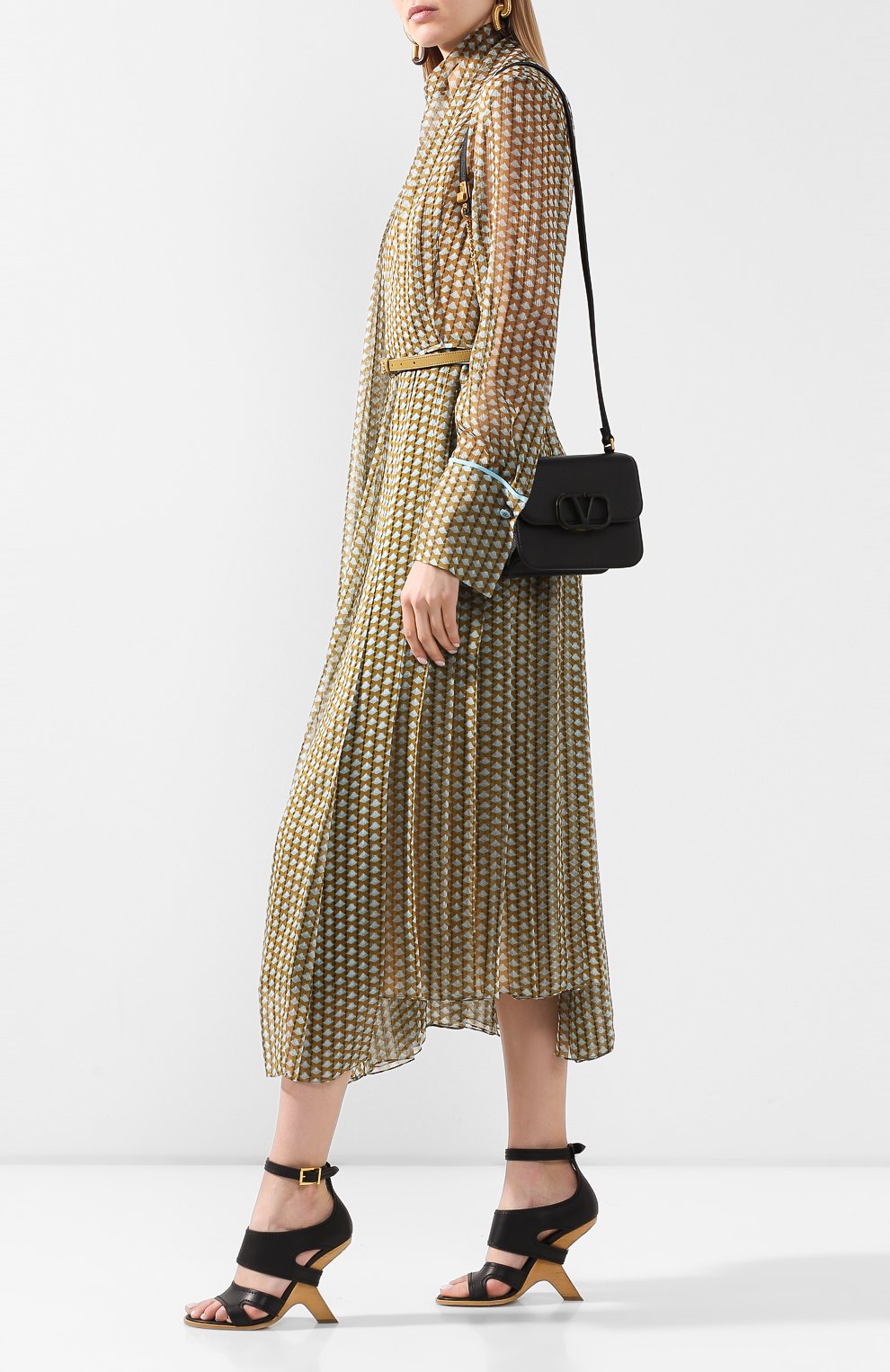 Кожаные босоножки ALEXANDER MCQUEEN, арт. 621839/WHXZ7, фото 2