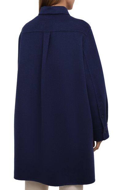 Пальто из шерсти и кашемира MANZONI24, арт. 21M379-DB1/48-52, фото 4