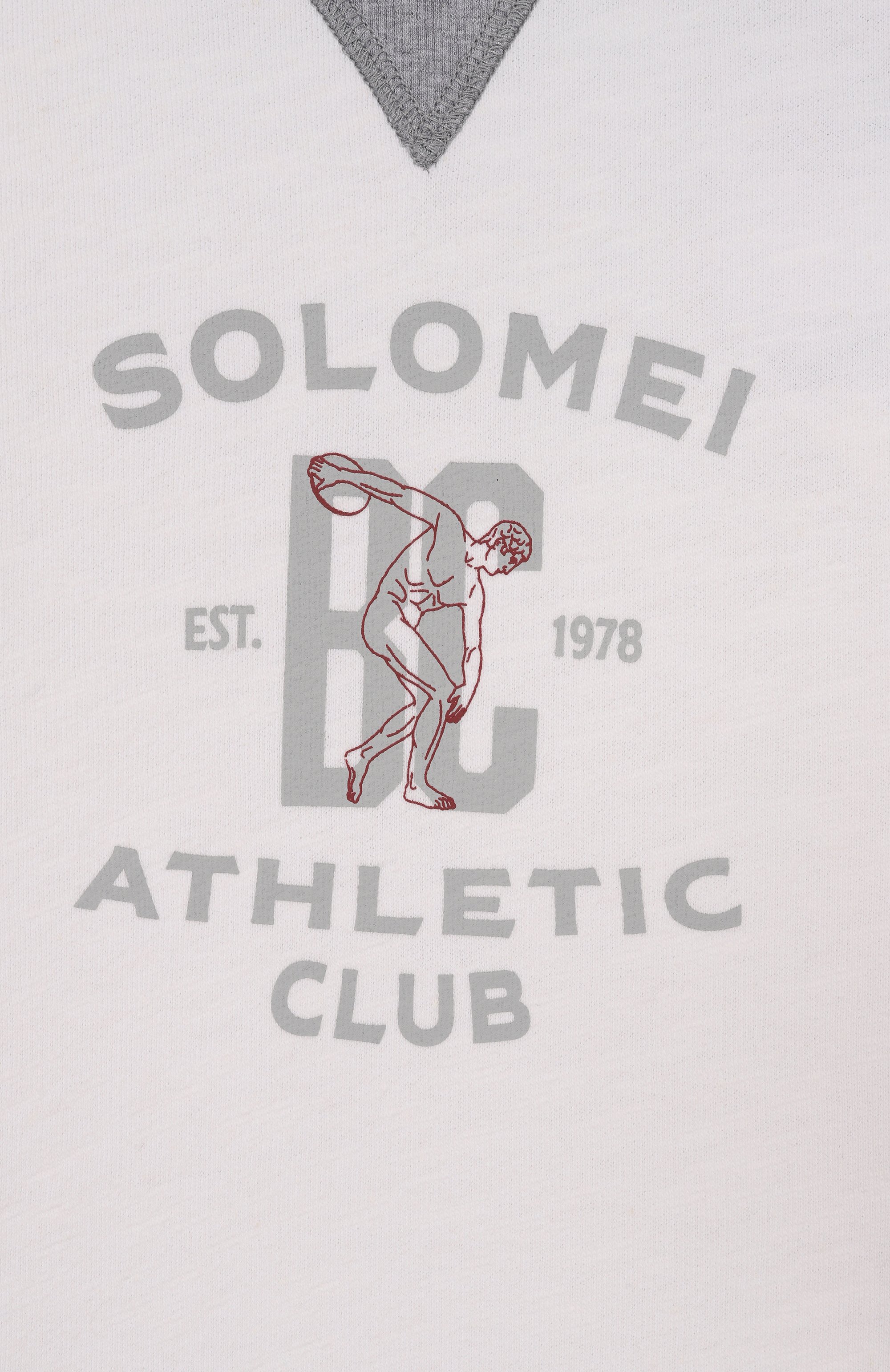 Свитшот из хлопка и льна BRUNELLO CUCINELLI, арт. BR831E501B, фото 3