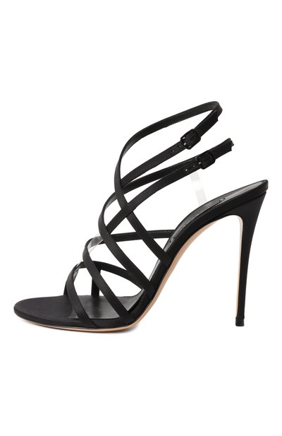 Текстильные босоножки julia cage 100 CASADEI, арт. 1L305J1001/T0506, фото 4