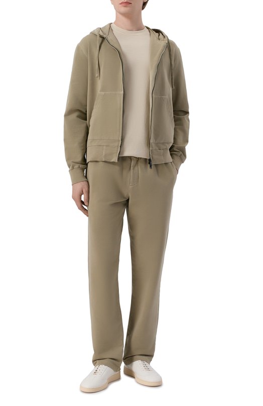 Хлопковая толстовка Circolo 1901 CN5200 Хаки  CN5200 Фото 2