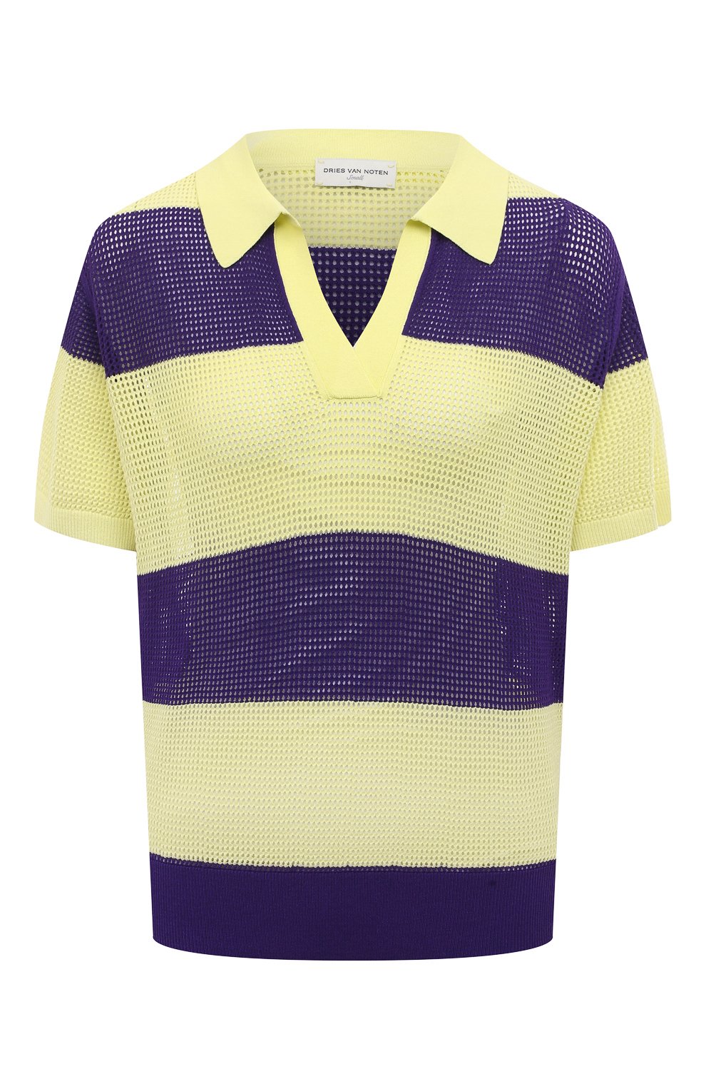 Пуловер из вискозы DRIES VAN NOTEN фиолетового цвета по цене 63400 руб., арт. 231-011213-6711, фото 1 Пуловер из вискозы DRIES VAN NOTEN, арт. 231-011213-6711, фото 1