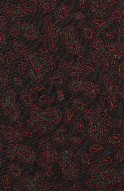Галстук из шелка и шерсти KITON бордового цвета по цене 26700 руб., арт. UCRVKLC08F60, фото 3 Галстук из шелка и шерсти KITON, арт. UCRVKLC08F60, фото 3