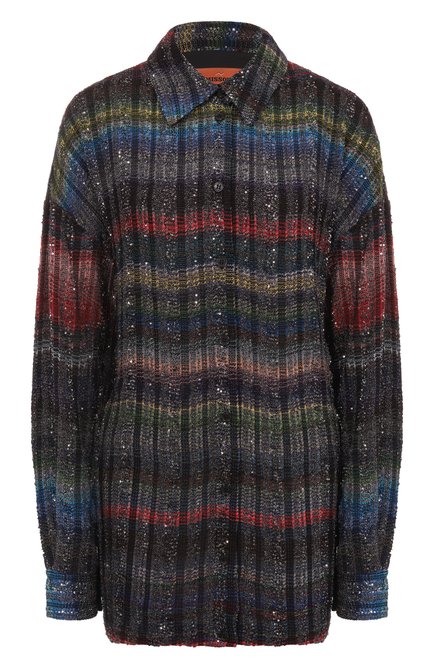 Женская рубашка из вискозы и хлопка MISSONI, арт. DS25WJ15/BC005U