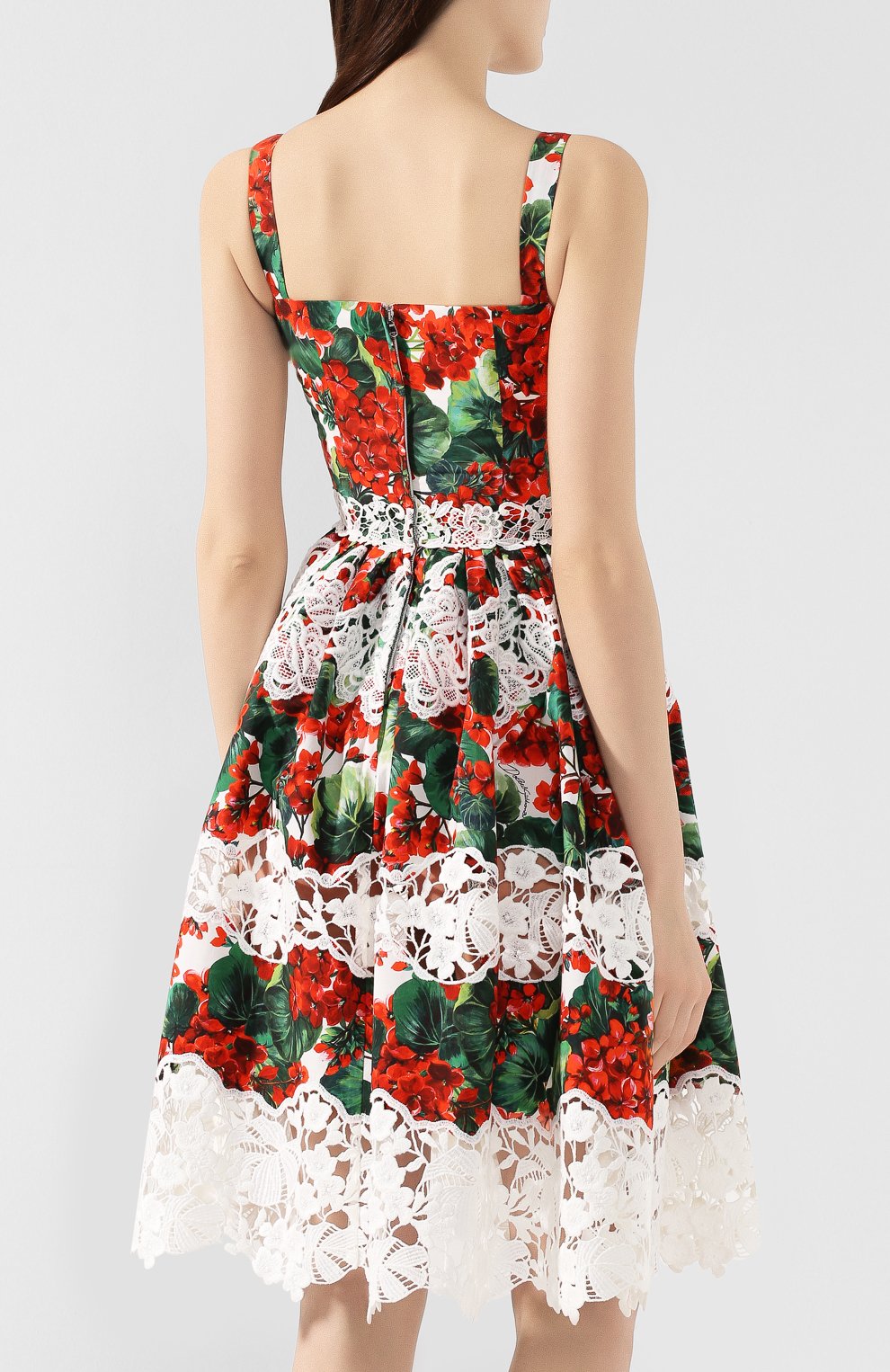 Хлопковое  платье DOLCE & GABBANA, арт. F6C3QZ/FGMEJ, фото 4