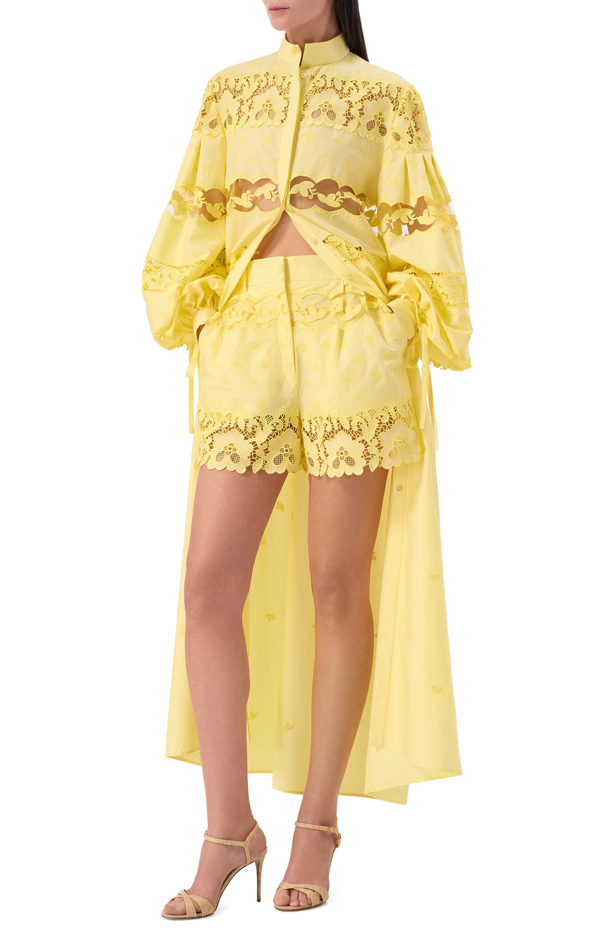 Хлопковые шорты ZUHAIR MURAD, арт. R0T26340/P0C0007, фото 2