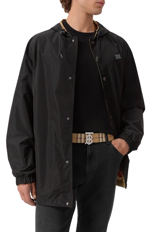 Ремень из экокожи Burberry 8070294 Бежевый  8070294 Фото 2