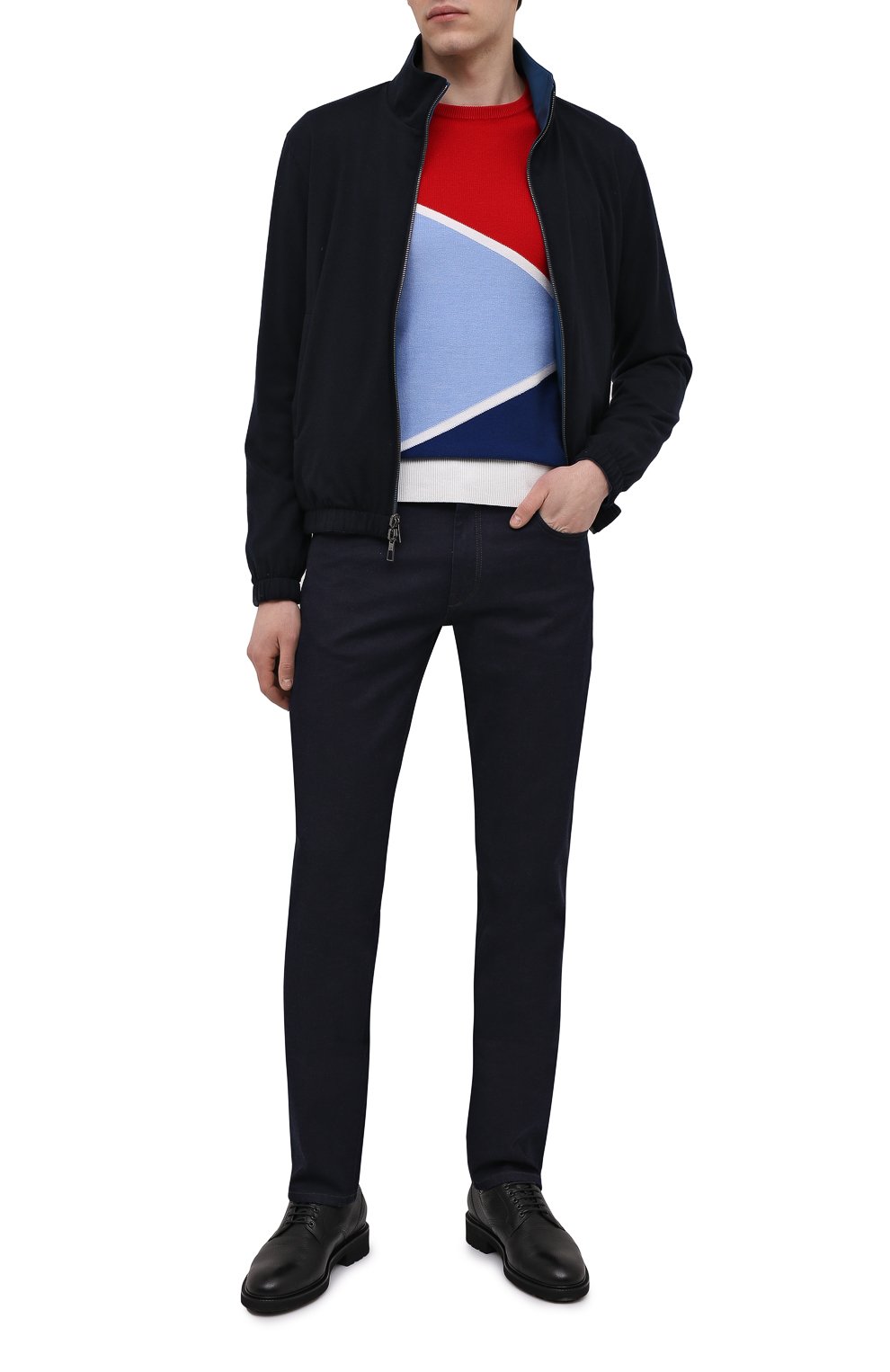 Джепер из хлопка и шелка IL BORGO CASHMERE, арт. 56-2150G0, фото 2