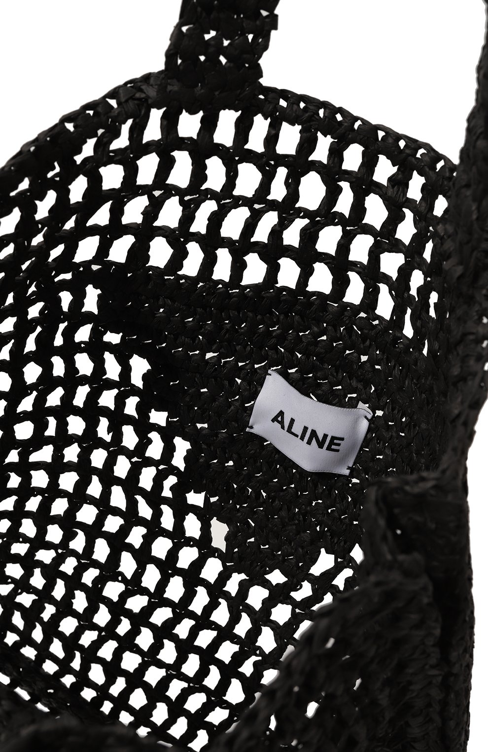 Сумка-тоут ALINE черного цвета по цене 9500 руб., арт. AL241501, фото 4 Сумка-тоут ALINE, арт. AL241501, фото 4