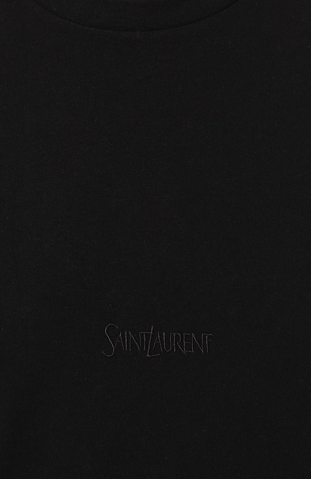 Хлопковая футболка SAINT LAURENT, арт. 747125/YB2XE, фото 5