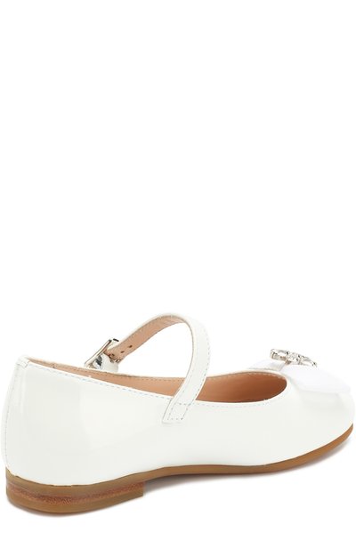 Лаковые туфли с бантом и кристаллами IL GUFO, арт. G362/PATENT/23-26, фото 3