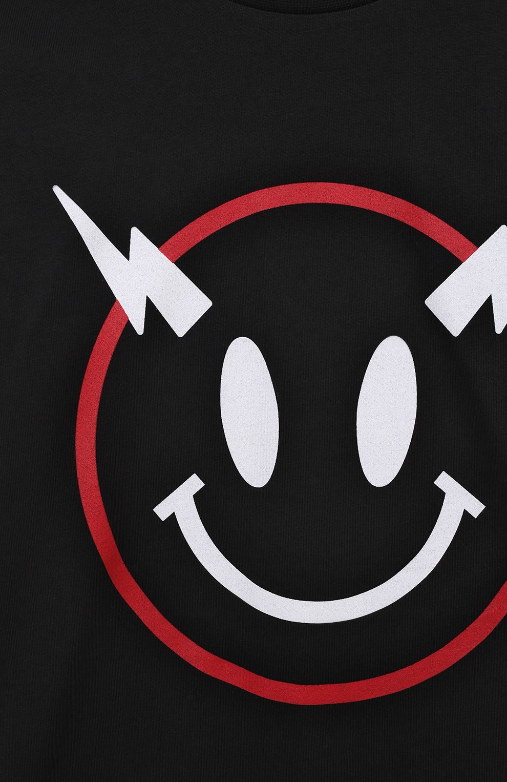 Хлопковая футболка NEIL BARRETT KIDS, арт. 033581, фото 3