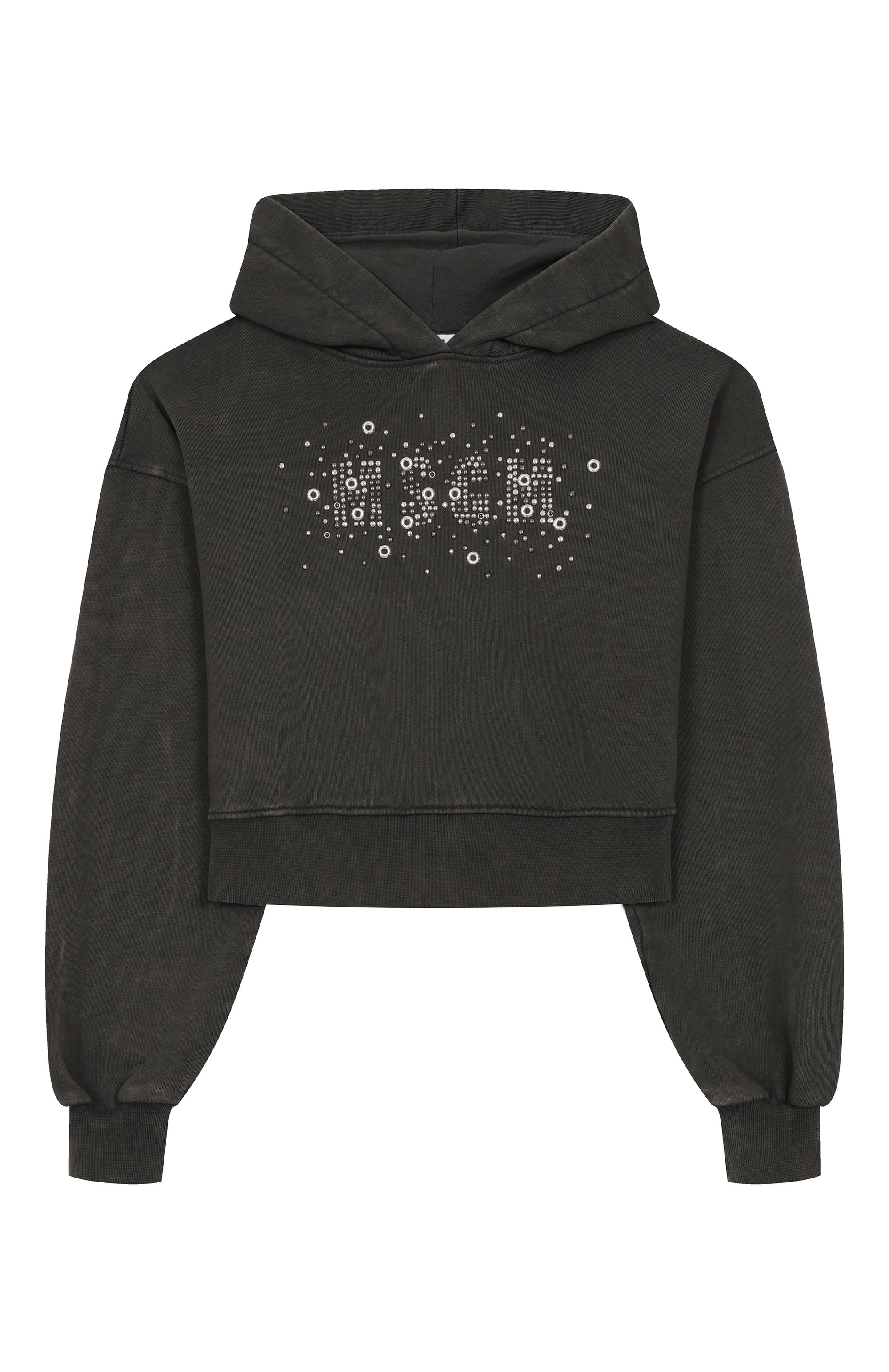 Хлопковое худи MSGM KIDS, арт. F5MSJGHS161, фото 1