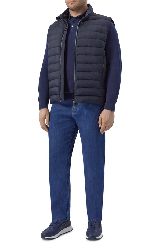 Пуховый жилет Cerrado-S3 Moorer CERRAD0/S3_001 Синий  CERRAD0/S3_001 Фото 2