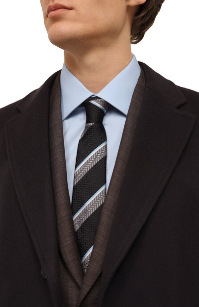 Шелковый галстук LANVIN, арт. 3121/TIE, фото 2