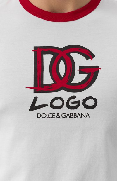 Хлопковая футболка DOLCE & GABBANA, арт. G8PV1T/G704X, фото 5