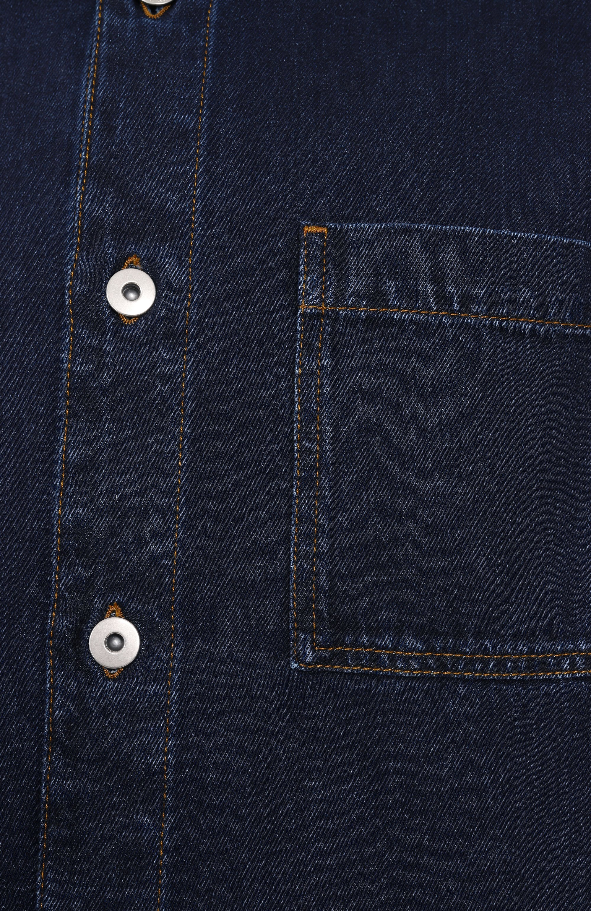 Джинсовая рубашка BURBERRY, арт. 8099416, фото 6