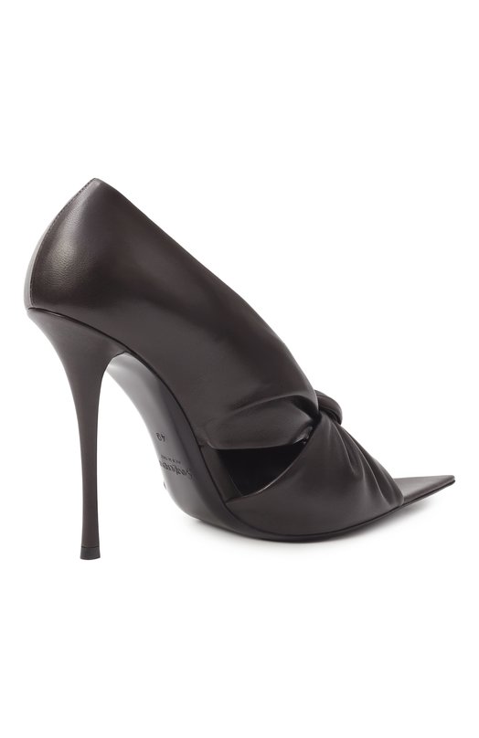 Кожаные босоножки Malika 110 Saint Laurent 827671/AADF0 Коричневый  827671/AADF0 Фото 5