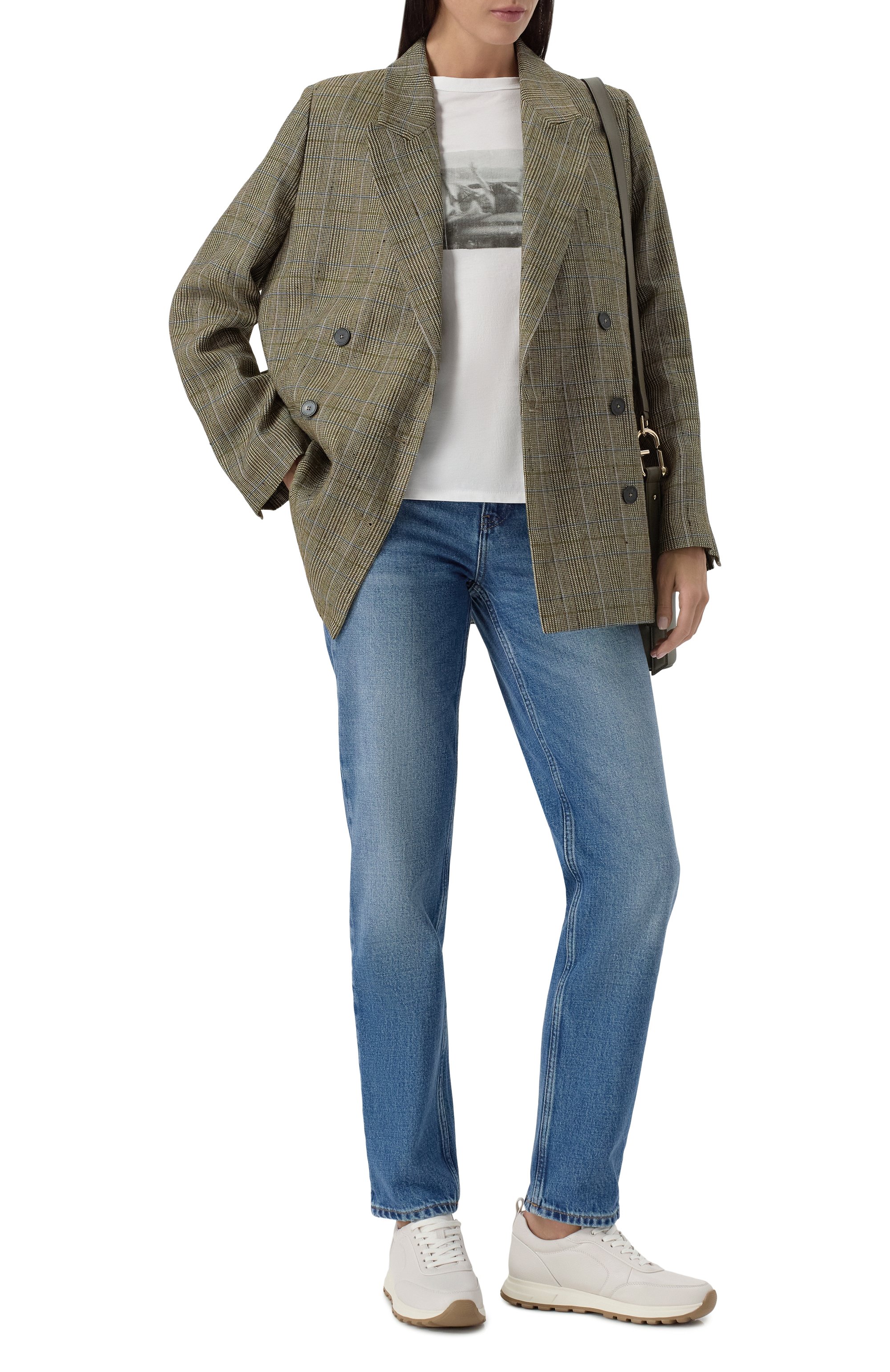 Кожаные кроссовки 12 STOREEZ, арт. 128481, фото 2